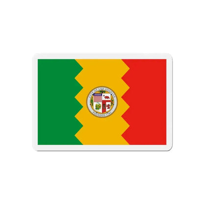 Flag of Los Angeles California - Refrigerator Magnet - The Sticker Space