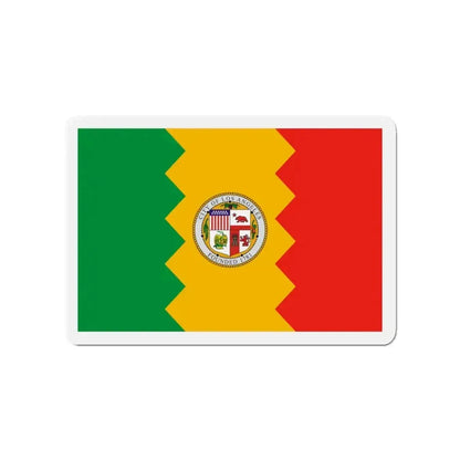 Flag of Los Angeles California - Refrigerator Magnet - The Sticker Space