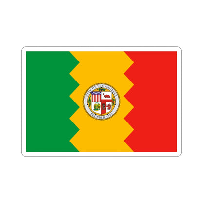 Flag of Los Angeles California USA STICKER Vinyl Die-Cut Decal-2 Inch-The Sticker Space