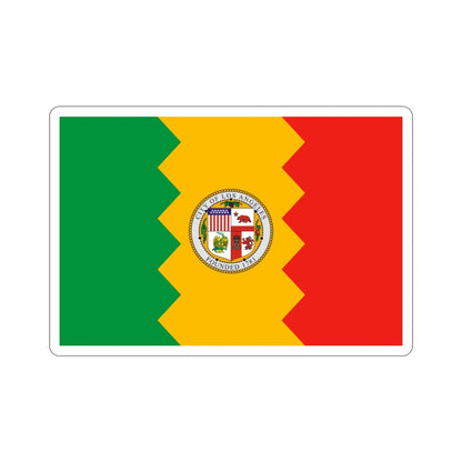 Flag of Los Angeles California USA STICKER Vinyl Die-Cut Decal-3 Inch-The Sticker Space