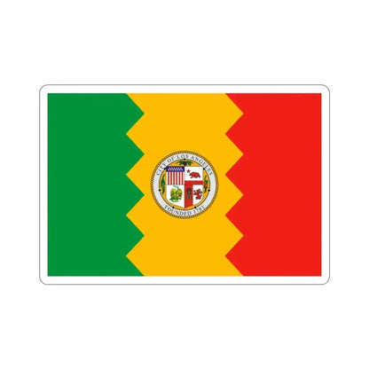 Flag of Los Angeles California USA STICKER Vinyl Die-Cut Decal - The Sticker Space