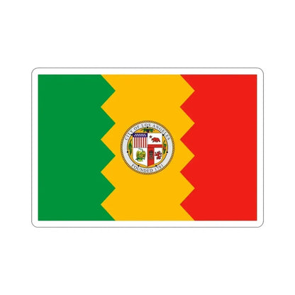 Flag of Los Angeles California USA STICKER Vinyl Die-Cut Decal - The Sticker Space