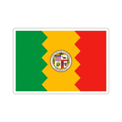 Flag of Los Angeles California USA STICKER Vinyl Die-Cut Decal - The Sticker Space