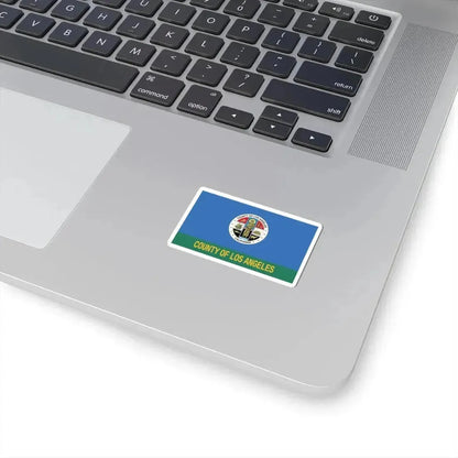 Flag of Los Angeles County California 1967-2004 (United States) STICKER Vinyl Kiss-Cut Decal - The Sticker Space
