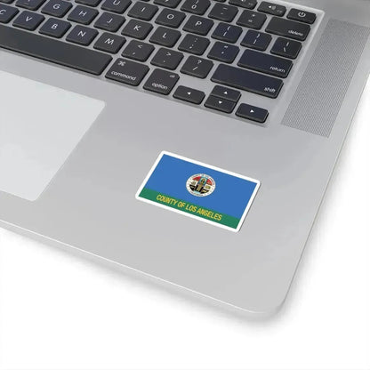 Flag of Los Angeles County California 2014-2016 (United States) STICKER Vinyl Kiss-Cut Decal - The Sticker Space