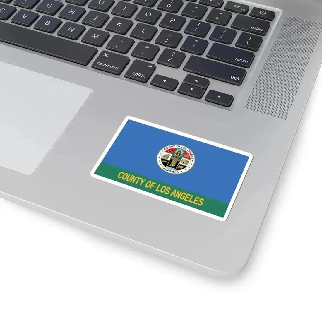 Flag of Los Angeles County California 2014-2016 (United States) STICKER Vinyl Kiss-Cut Decal - The Sticker Space
