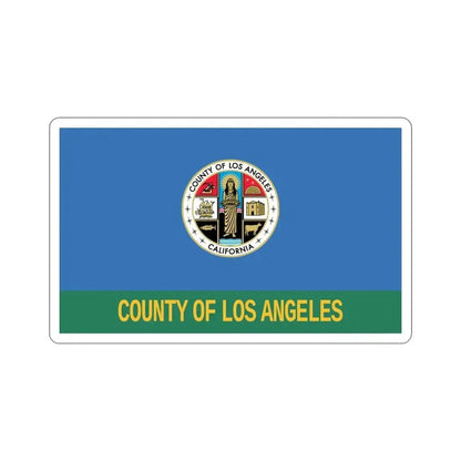 Flag of Los Angeles County California STICKER Vinyl Die-Cut Decal - The Sticker Space