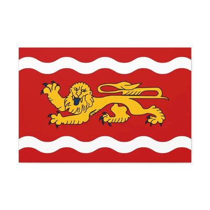 Flag of Lot et Garonne France - Canvas Wall Art - The Sticker Space