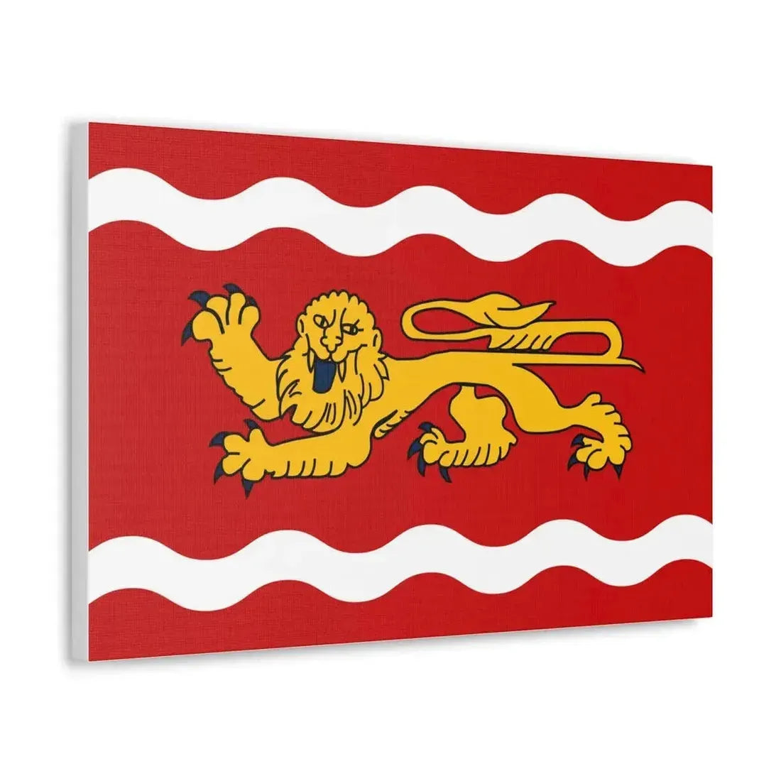 Flag of Lot et Garonne France - Canvas Wall Art - The Sticker Space