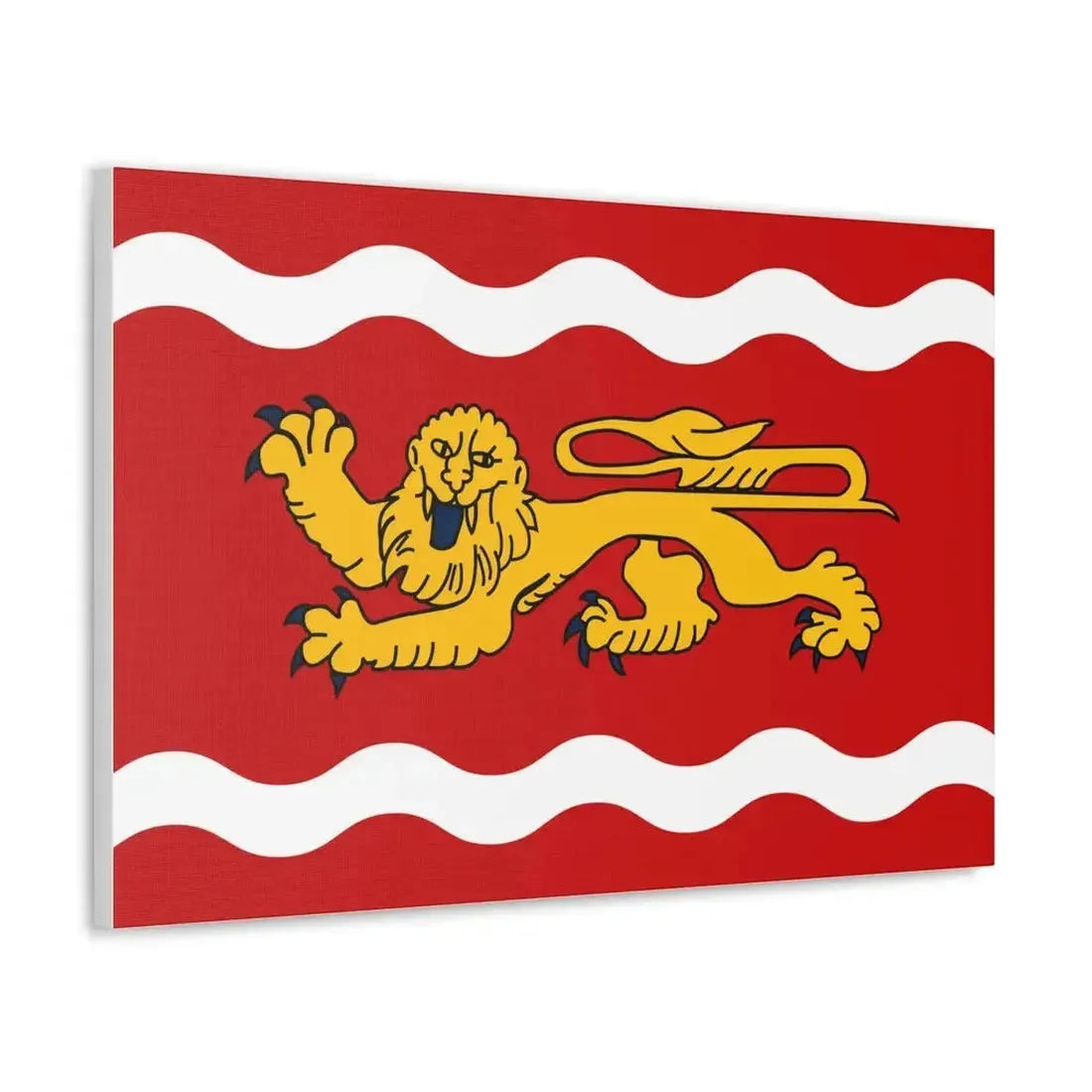 Flag of Lot et Garonne France - Canvas Wall Art - The Sticker Space