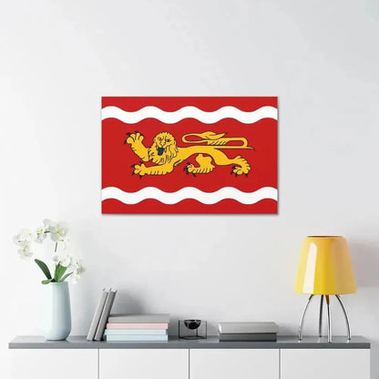Flag of Lot et Garonne France - Canvas Wall Art - The Sticker Space