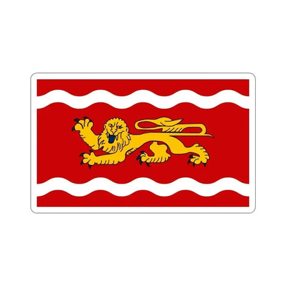 Flag of Lot et Garonne France STICKER Vinyl Die-Cut Decal 4 Inch - The Sticker Space