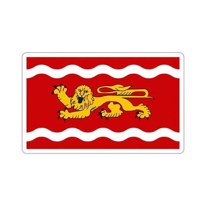 Flag of Lot et Garonne France STICKER Vinyl Die-Cut Decal 6 Inch - The Sticker Space