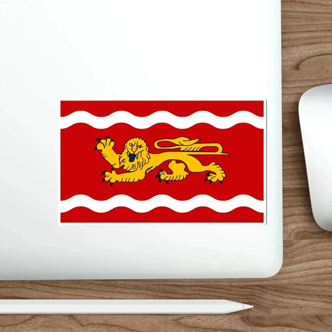 Flag of Lot et Garonne France STICKER Vinyl Die-Cut Decal - The Sticker Space