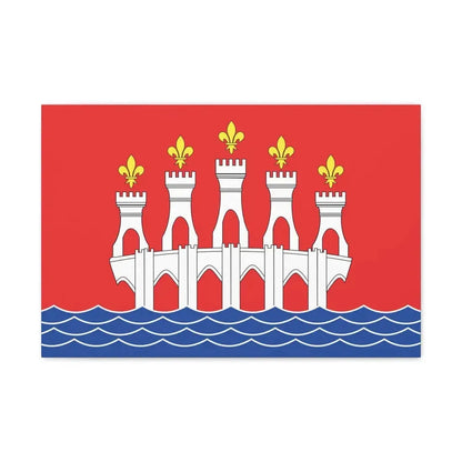 Flag of Lot France 2 - Canvas Wall Art 24″ x 16″ 1.25" - The Sticker Space