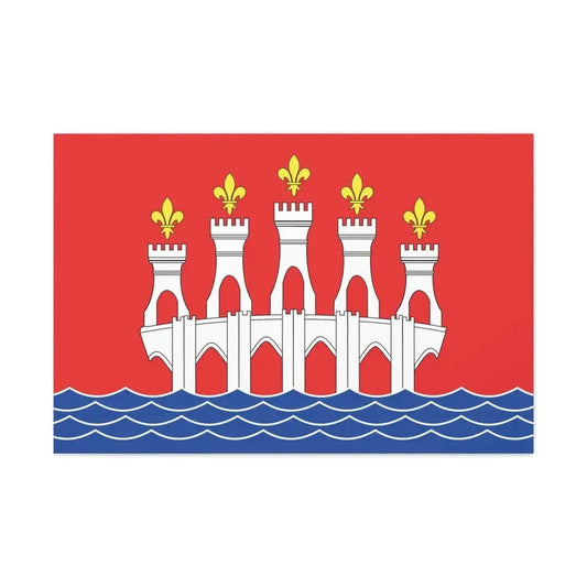 Flag of Lot France 2 - Canvas Wall Art 36" x 24" 1.25" - The Sticker Space