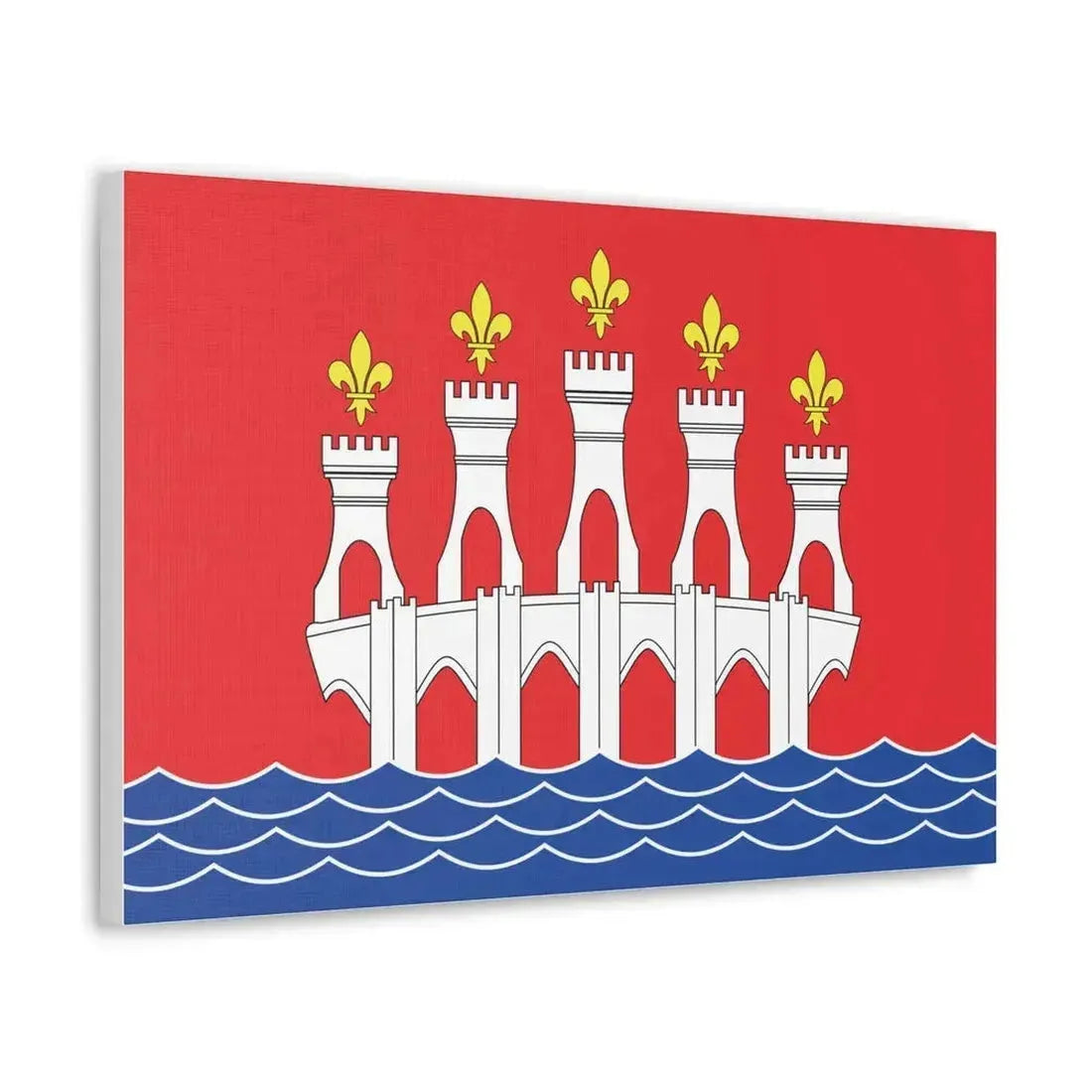 Flag of Lot France 2 - Canvas Wall Art - The Sticker Space