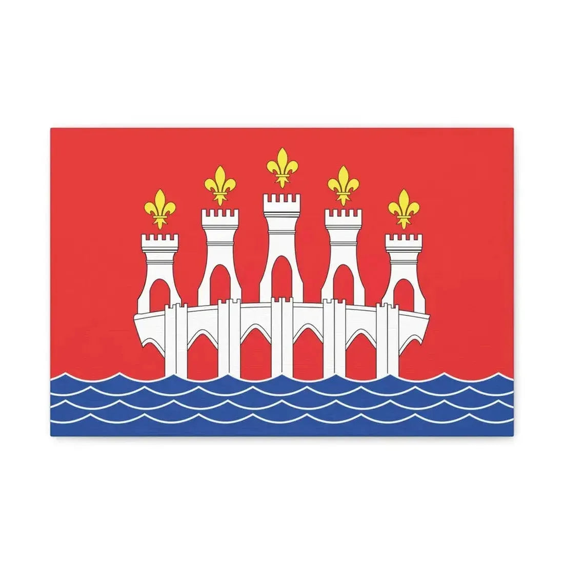 Flag of Lot France 2 - Canvas Wall Art - The Sticker Space