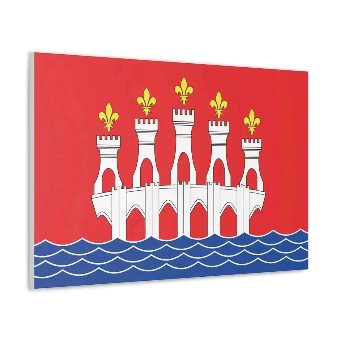Flag of Lot France 2 - Canvas Wall Art - The Sticker Space