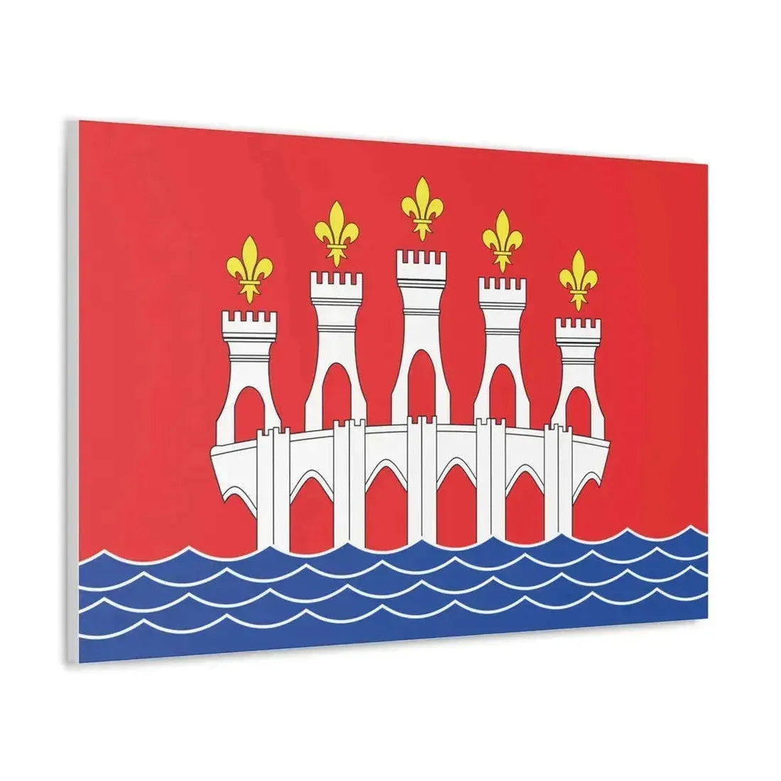 Flag of Lot France 2 - Canvas Wall Art - The Sticker Space