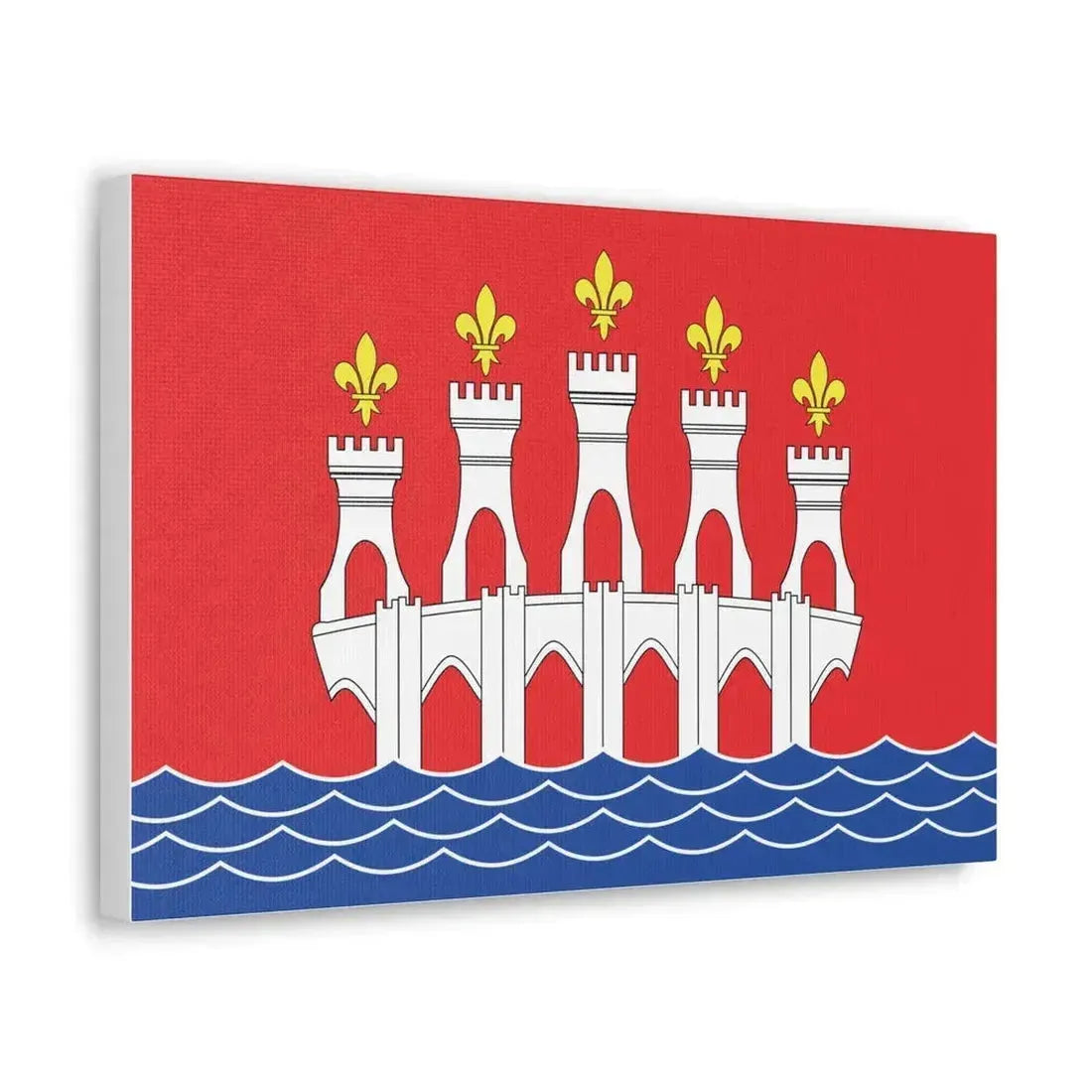 Flag of Lot France 2 - Canvas Wall Art - The Sticker Space