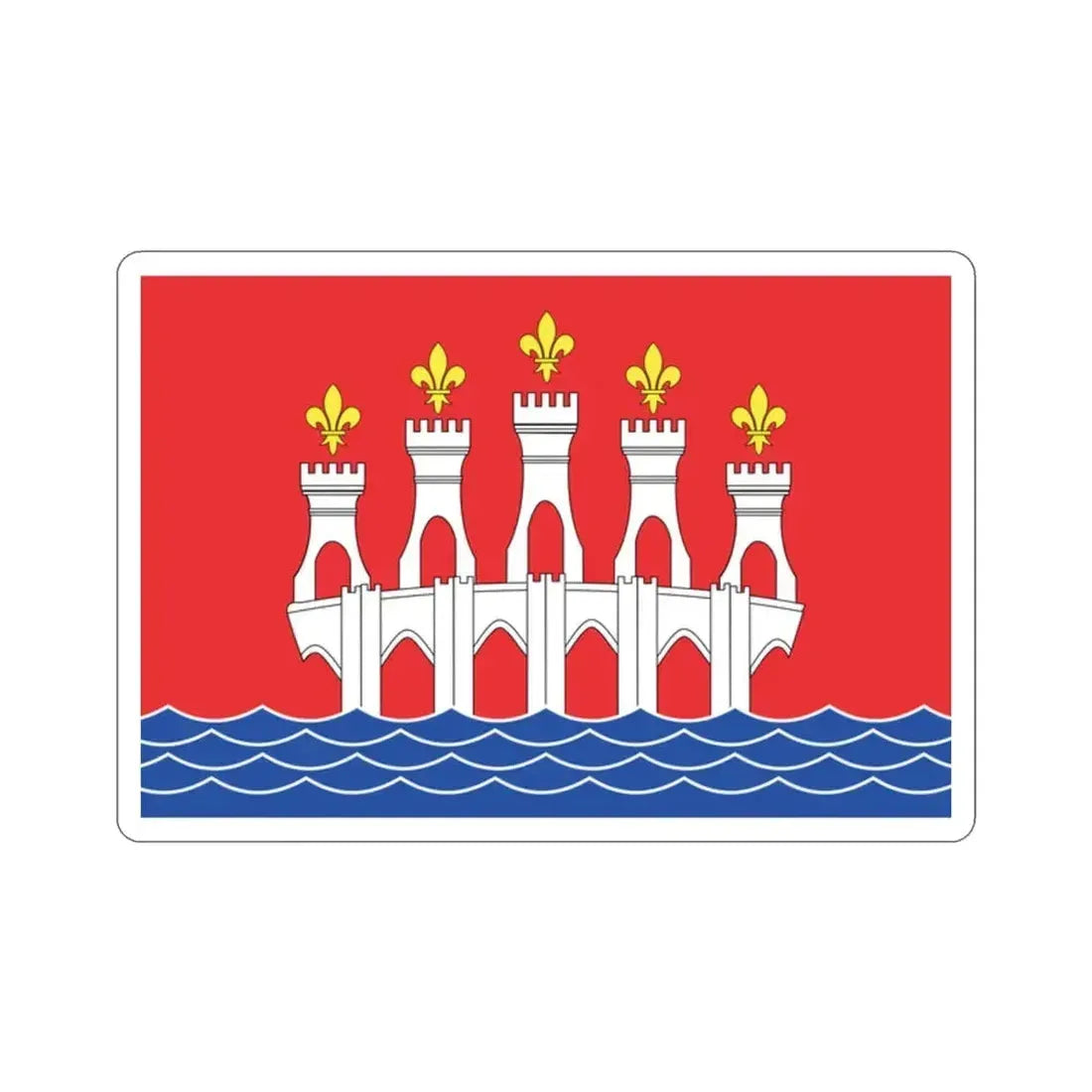 Flag of Lot France 2 STICKER Vinyl Die-Cut Decal 2 Inch - The Sticker Space