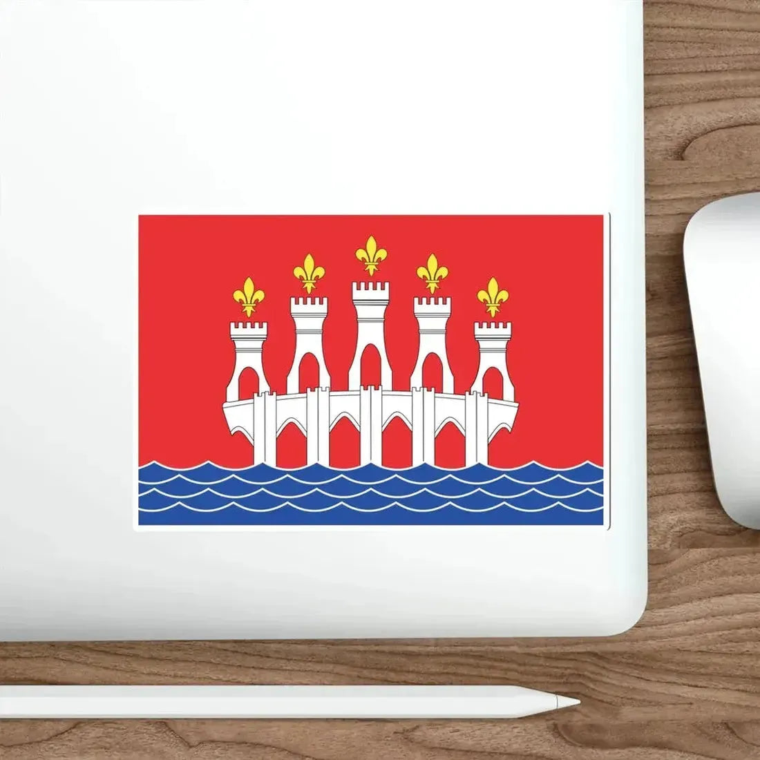 Flag of Lot France 2 STICKER Vinyl Die-Cut Decal - The Sticker Space