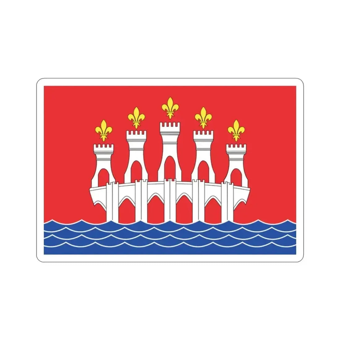 Flag of Lot France 2 STICKER Vinyl Die-Cut Decal - The Sticker Space