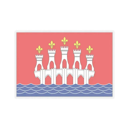 Flag of Lot France 2 - STICKER Vinyl Kiss-Cut Decal 2 Inch Transparent - The Sticker Space
