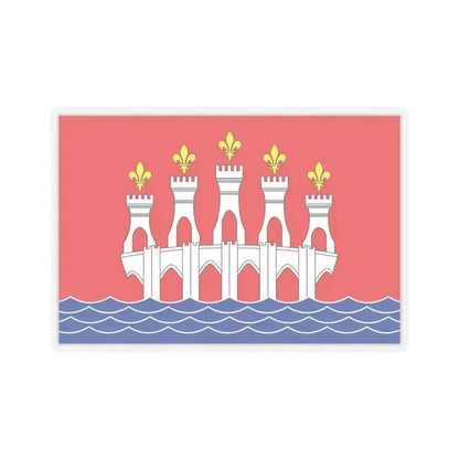 Flag of Lot France 2 - STICKER Vinyl Kiss-Cut Decal 3 Inch Transparent - The Sticker Space