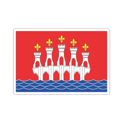 Flag of Lot France 2 - STICKER Vinyl Kiss-Cut Decal 3 Inch White - The Sticker Space