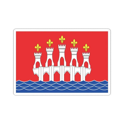 Flag of Lot France 2 - STICKER Vinyl Kiss-Cut Decal 4 Inch White - The Sticker Space