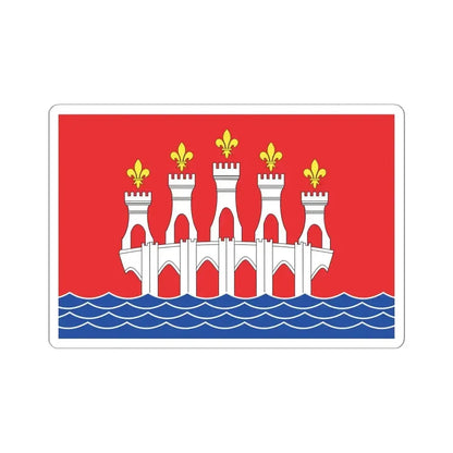 Flag of Lot France 2 - STICKER Vinyl Kiss-Cut Decal 6 Inch White - The Sticker Space