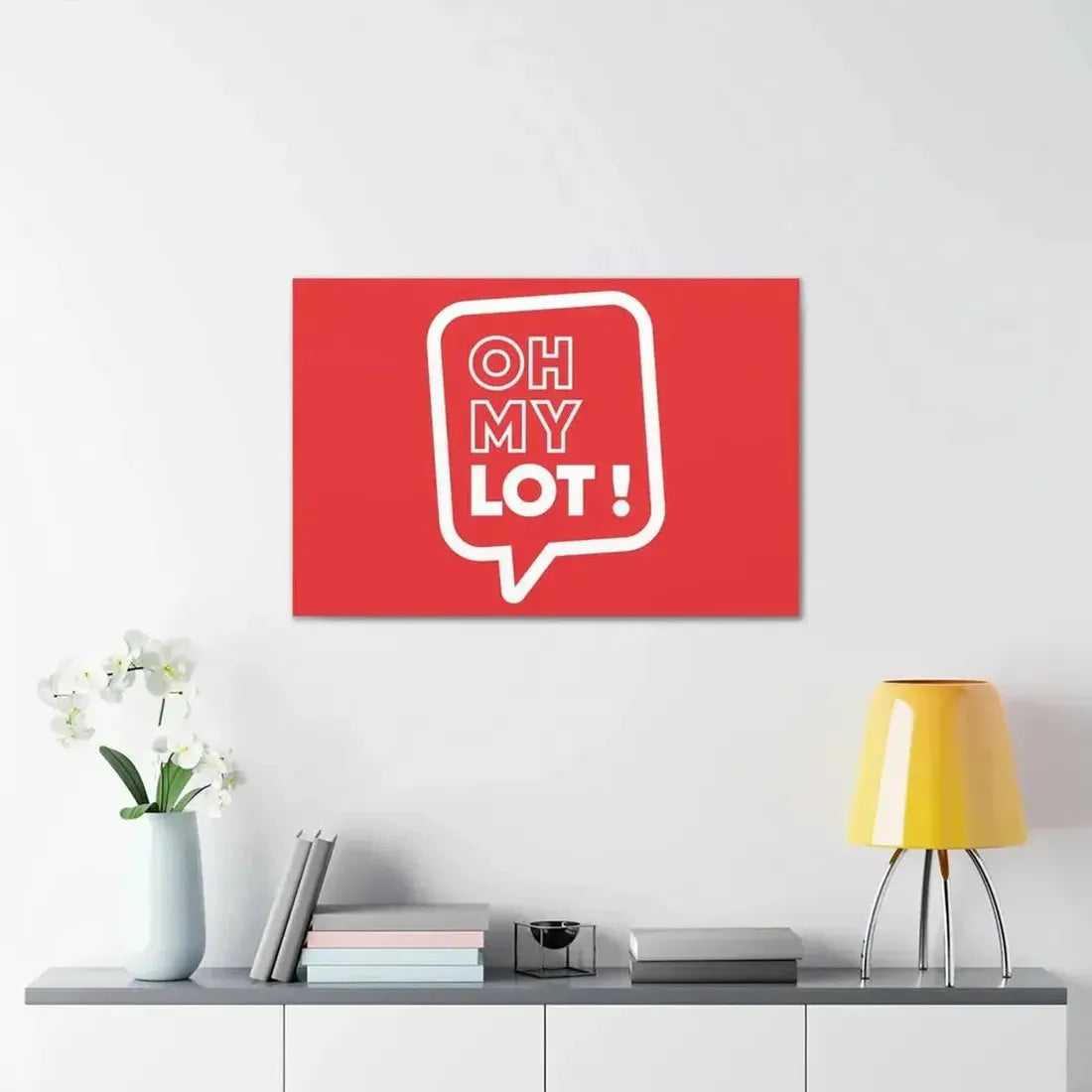 Flag of Lot France - Canvas Wall Art - The Sticker Space