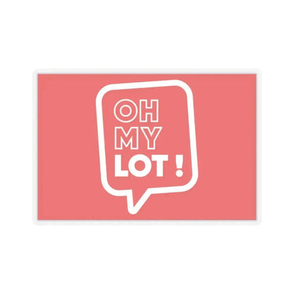 Flag of Lot France - STICKER Vinyl Kiss-Cut Decal 2 Inch Transparent - The Sticker Space