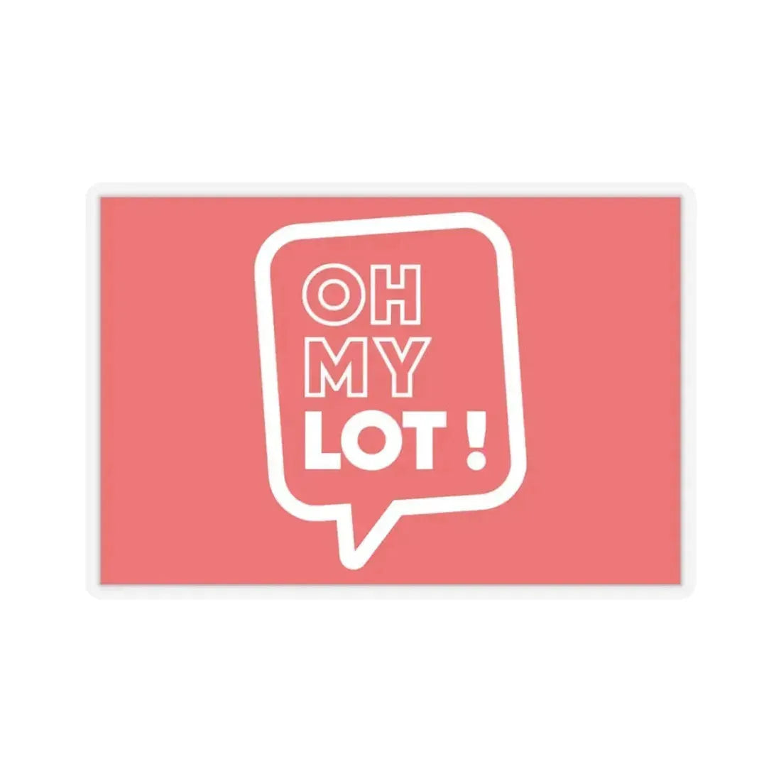 Flag of Lot France - STICKER Vinyl Kiss-Cut Decal 3 Inch Transparent - The Sticker Space