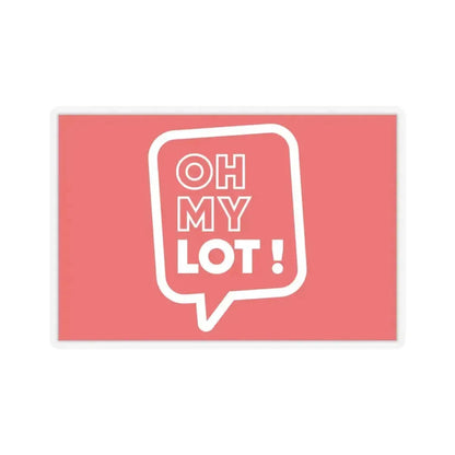 Flag of Lot France - STICKER Vinyl Kiss-Cut Decal 4 Inch Transparent - The Sticker Space