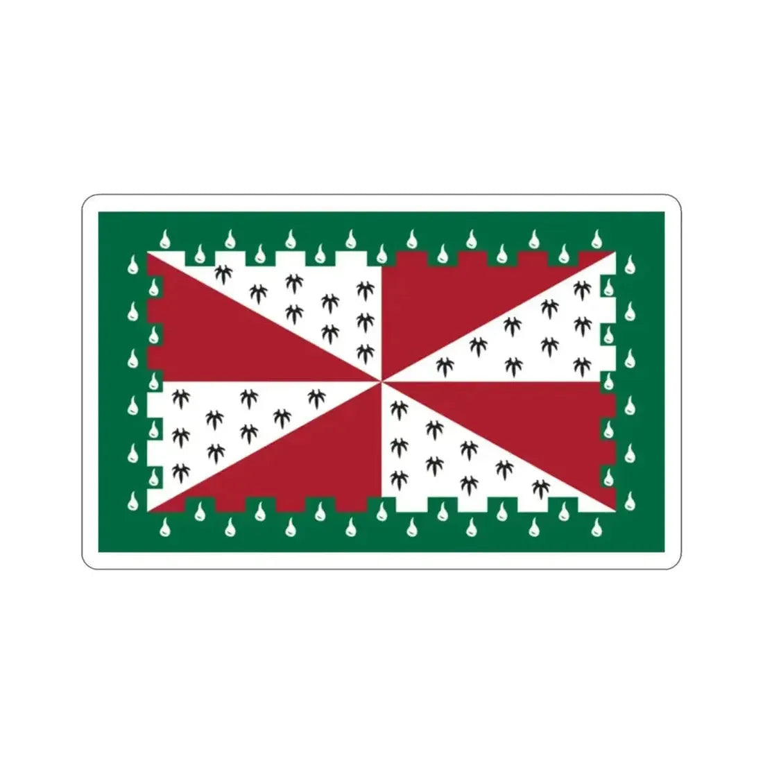 Flag of Loudoun County Virginia STICKER Vinyl Die-Cut Decal 2 Inch - The Sticker Space