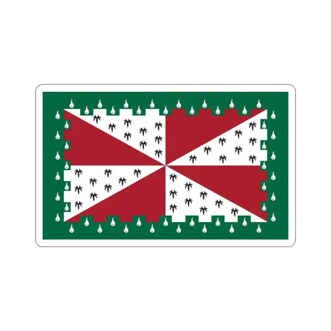 Flag of Loudoun County Virginia STICKER Vinyl Die-Cut Decal 3 Inch - The Sticker Space