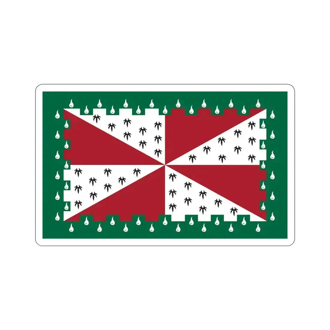 Flag of Loudoun County Virginia STICKER Vinyl Die-Cut Decal 6 Inch - The Sticker Space