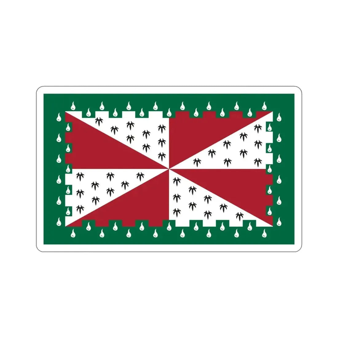 Flag of Loudoun County Virginia STICKER Vinyl Die-Cut Decal - The Sticker Space