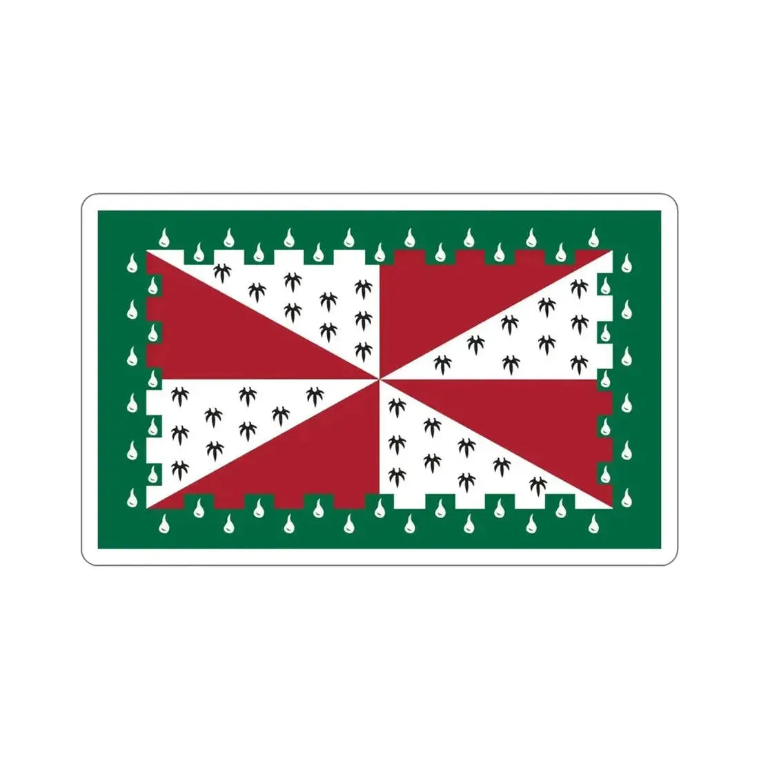 Flag of Loudoun County Virginia STICKER Vinyl Die-Cut Decal - The Sticker Space