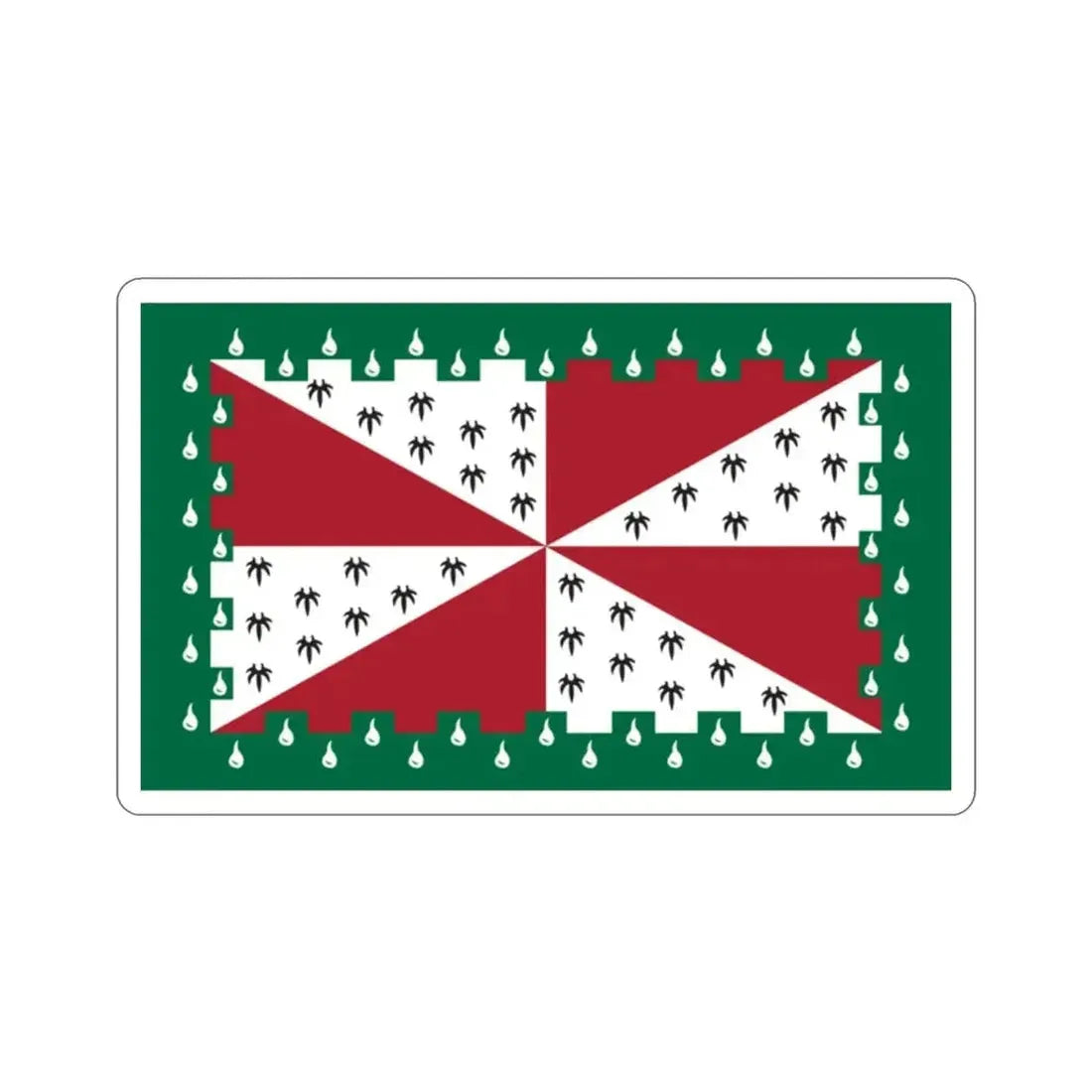 Flag of Loudoun County Virginia STICKER Vinyl Die-Cut Decal - The Sticker Space