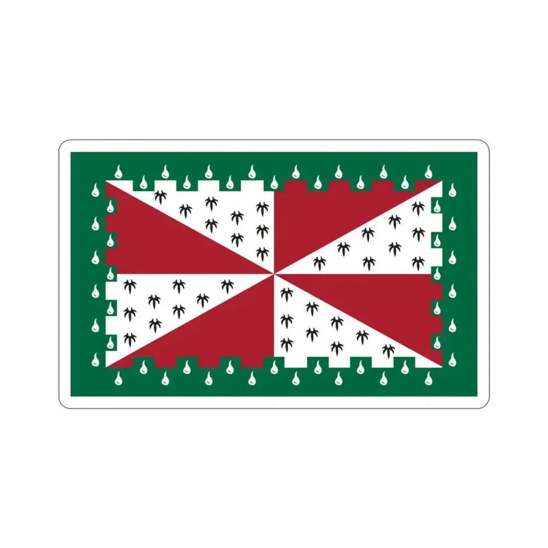 Flag of Loudoun County Virginia STICKER Vinyl Die-Cut Decal - The Sticker Space