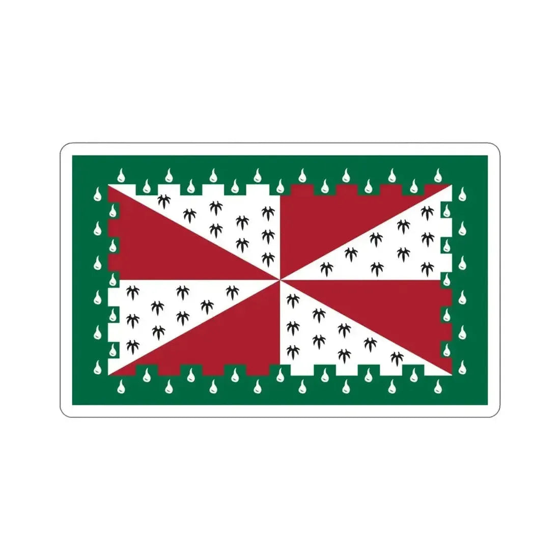 Flag of Loudoun County Virginia STICKER Vinyl Die-Cut Decal - The Sticker Space