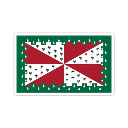 Flag of Loudoun County Virginia (United States) STICKER Vinyl Kiss-Cut Decal 2 Inch White - The Sticker Space