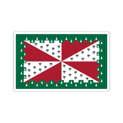 Flag of Loudoun County Virginia (United States) STICKER Vinyl Kiss-Cut Decal 6 Inch White - The Sticker Space