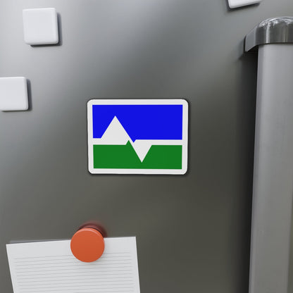 Flag of Loveland Colorado - Die-Cut Magnet-The Sticker Space