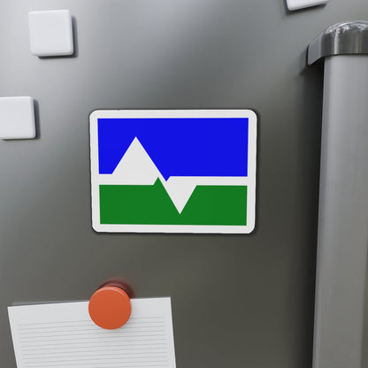 Flag of Loveland Colorado - Die-Cut Magnet-The Sticker Space