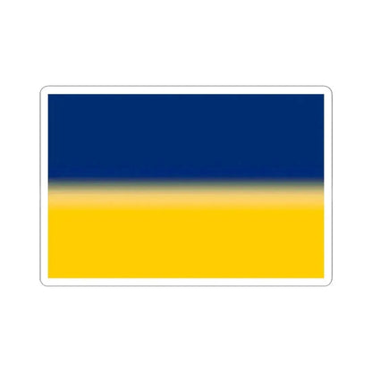 Flag of Lower Austria (Austria) STICKER Vinyl Kiss-Cut Decal 4 Inch White - The Sticker Space